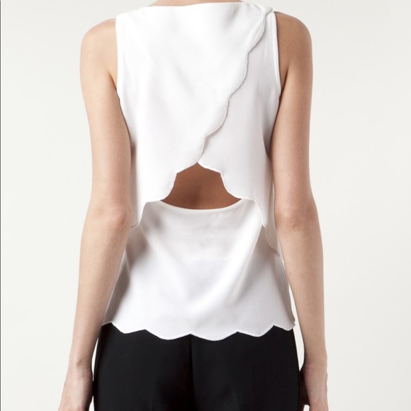 Cooper & Ella scalloped tank - Picture 1 of 6